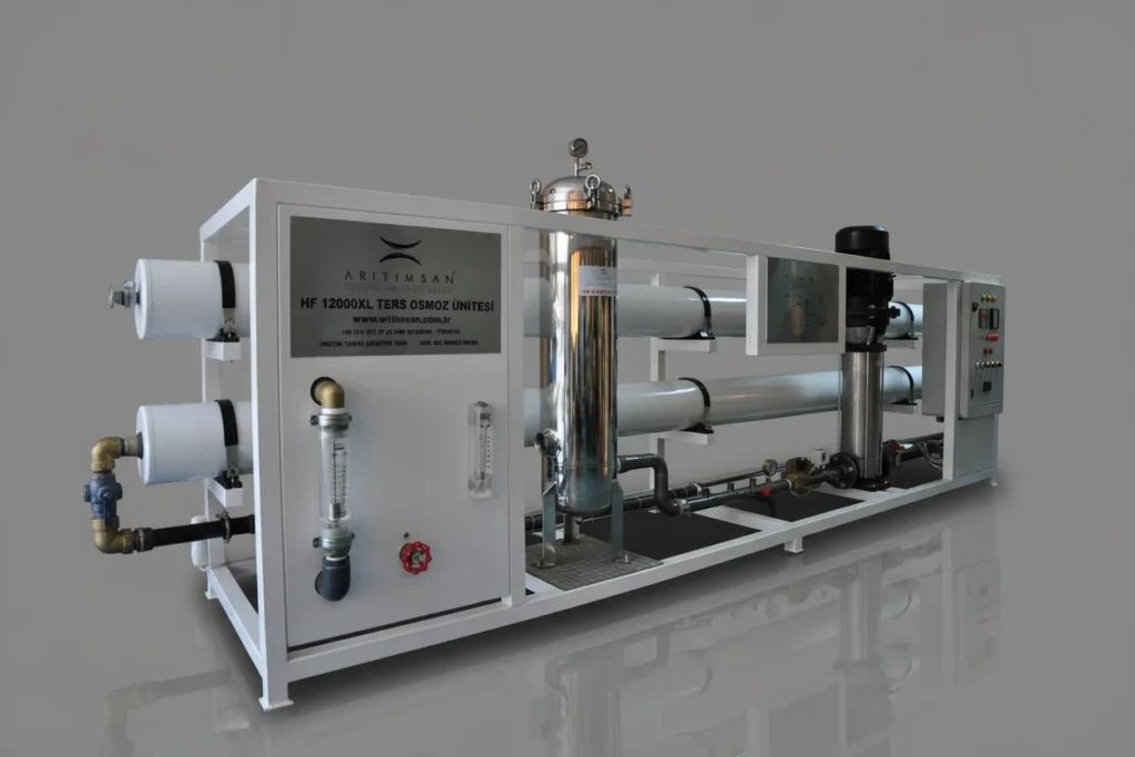 Bulanıklık gidermede reverse osmosis
