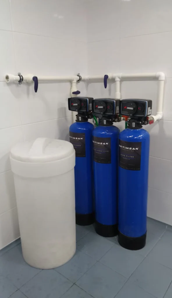 aktif karbon filtre küçük sistem genel görünüm