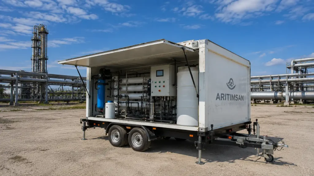 mobil Reverse Osmosis (Ters Osmoz) sistemi