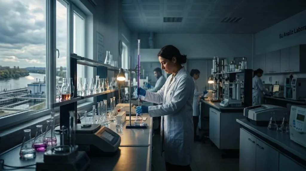 Kuyu Suları Analiz Parametreleri Kuyu suyunun içme, kullanma veya sanayi amaçlı kullanıma uygunluğunu belirlemek için düzenli olarak laboratuvar analizinden geçirilmesi gerekir. Kuyu suları analiz parametreleri, kapsam genişliğine göre dar, orta ve geniş olmak üzere kademelendirilmiştir; ayrıca tüm sularda standart olarak bakılan bir mikrobiyolojik analiz ve rutin kimyasal analiz grubu bulunmaktadır.